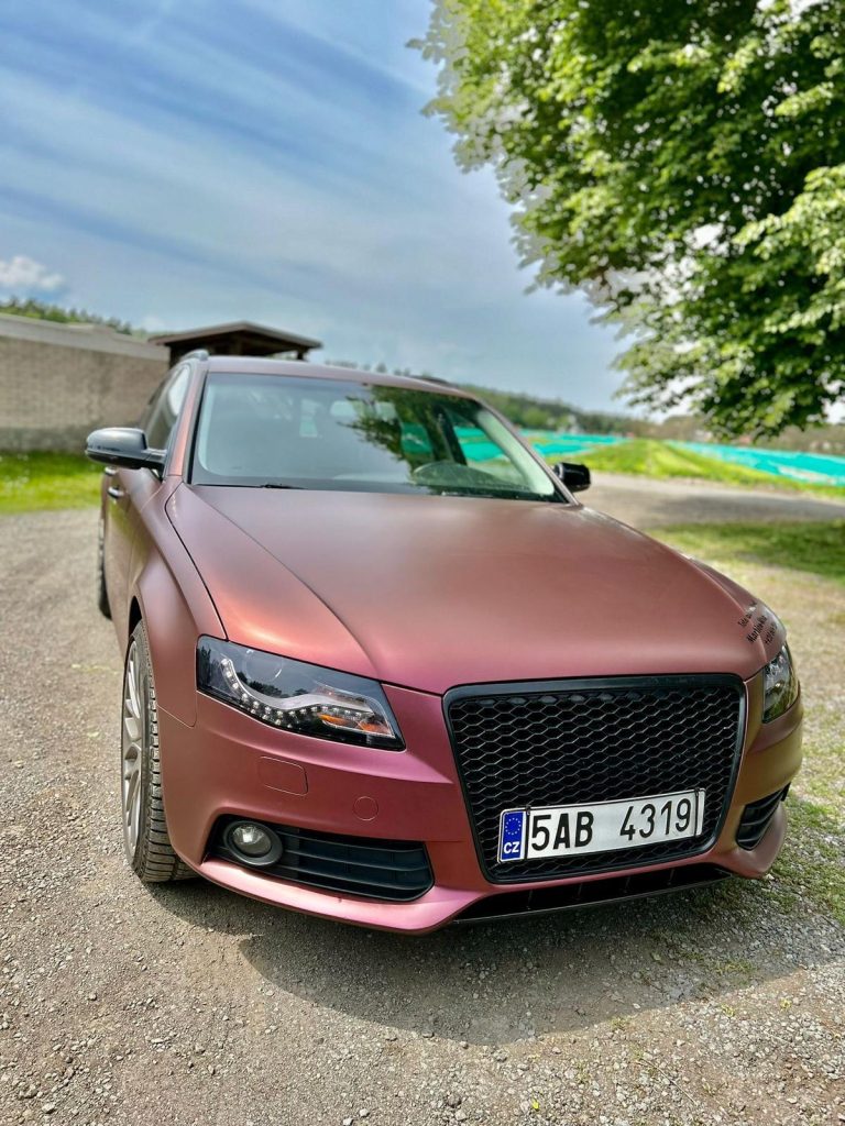 referenční polep vozidla